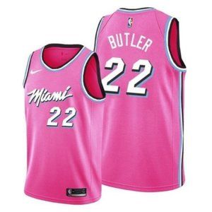 Heat Jimmy Butler Pink Jersey